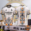 Real Madrid Día de los Muertos 2026 Football Jersey - front and back views