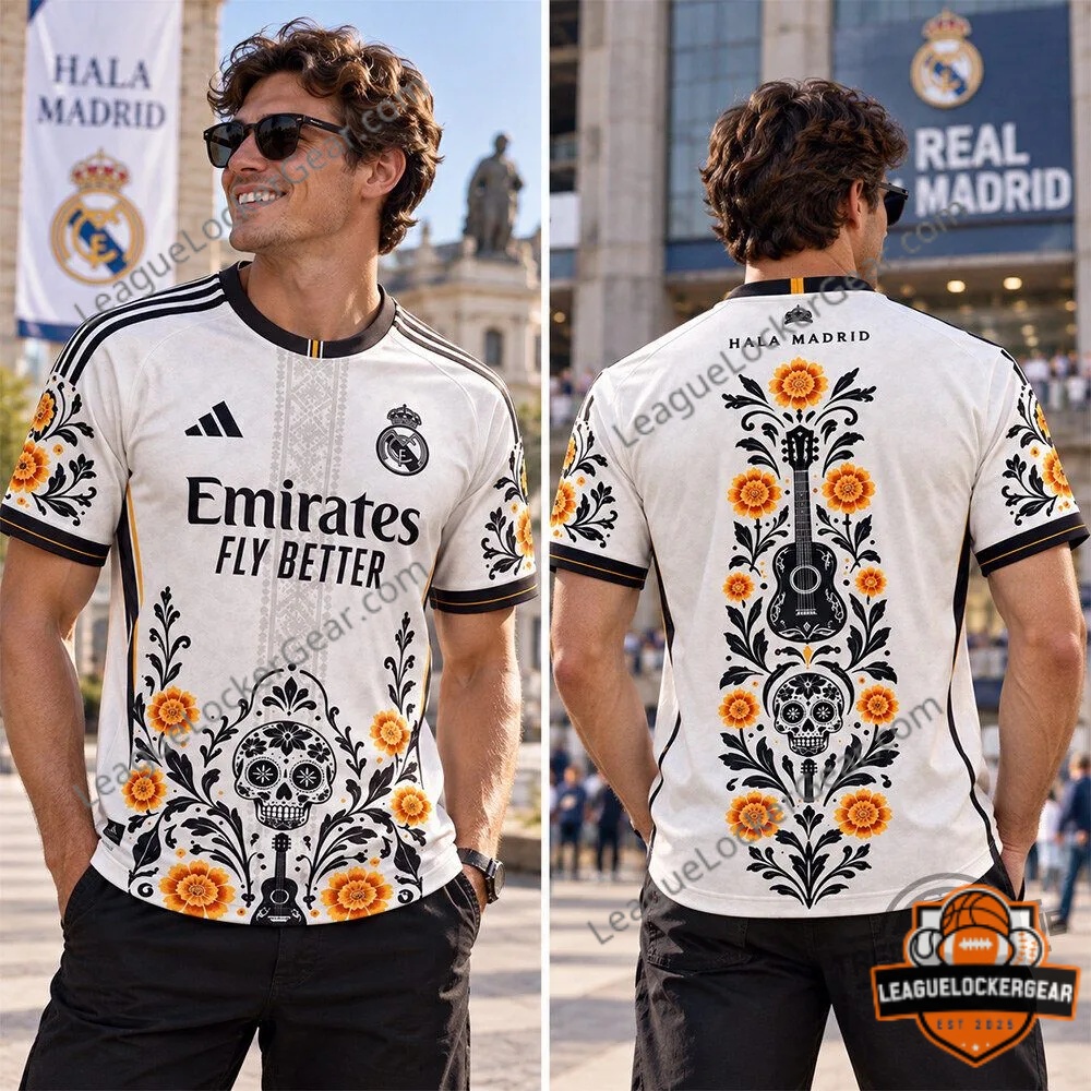 Real Madrid Día de los Muertos 2026 Football Jersey - photo 2