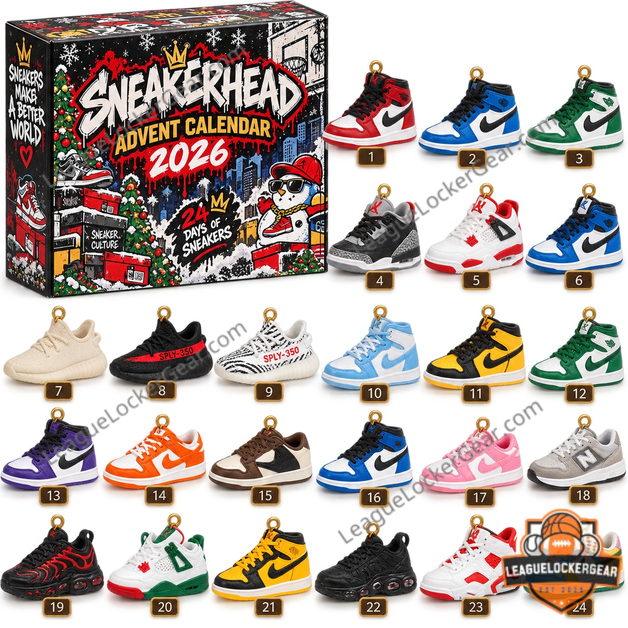 Sneakerhead 2026 Advent Calendar - photo 3
