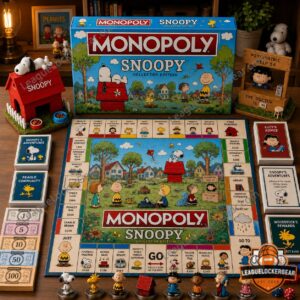 Snoopy Monopoly 2026 Board Game - photo 2