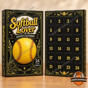 Softball Lover 24 Acrylic Ornaments Advent Calendar 2026 - photo 2