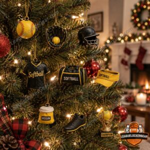 Softball Lover 24 Acrylic Ornaments Advent Calendar 2026 - photo 3
