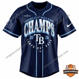 Tampa Bay Rays 2026 American League East Division Champions Baseball Jersey - photo 2