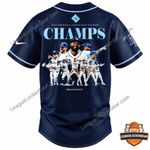 Tampa Bay Rays 2026 American League East Division Champions Baseball Jersey - photo 3