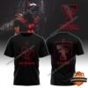 Texas Tech Red Raiders "Let's Ride" Football T-Shirt - front and back views with Double T graphics