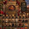 The Lord of the Rings 2026 Advent Calendar - front view with twenty-four character figures