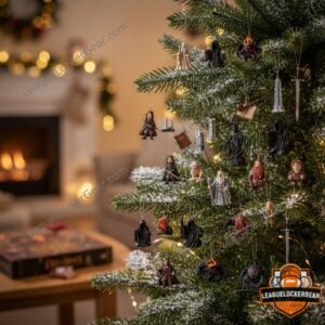 The Lord of the Rings Advent Calendar - numbered character figures arranged in three rows