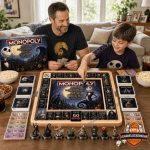 The Nightmare Before Christmas 2026 Monopoly Board Game - photo 2