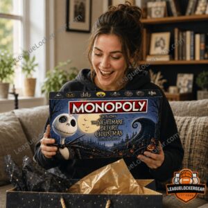 The Nightmare Before Christmas 2026 Monopoly Board Game - photo 3