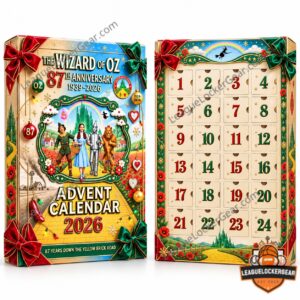 The Wizard of Oz 87th Anniversary 2026 Advent Calendar - character ornament assortment