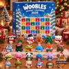 The Woobles 2026 Christmas Advent Calendar - front box with crochet characters