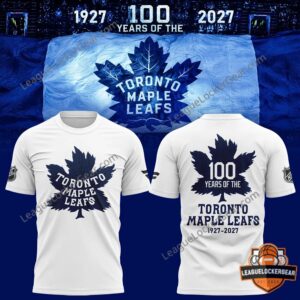 Toronto Maple Leafs 100th Anniversary 1927-2027 T-Shirt - photo 4
