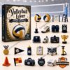 Volleyball Lover 24 Acrylic Ornaments Advent Calendar 2026 - box and miniature volleyball accessories