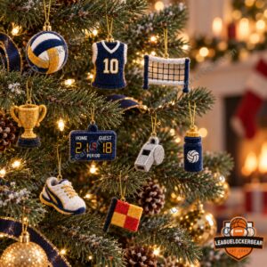 Volleyball Lover 24 Acrylic Ornaments Advent Calendar 2026 - photo 3