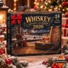 Whiskey 2026 24-Day Advent Calendar - front view of decorated box
