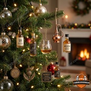 Whisky 2026 Collector's Edition Advent Calendar - close view of miniature bottles and tasting glasses