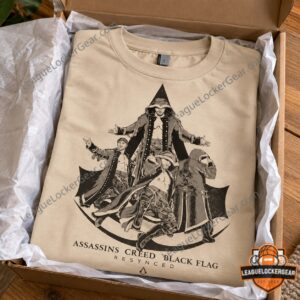 Will Ospreay Assassin's Creed Black Flag Resynced T-Shirt - photo 3