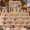 Winter Bear Beekeeping Advent Calendar 2026 - front box display with acrylic ornament characters