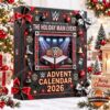 WWE The Holiday Main Event 2026 Advent Calendar - front view with wrestling ring artwork
