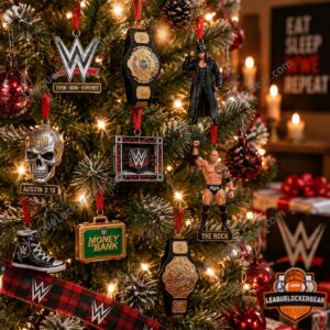 WWE The Holiday Main Event 2026 Advent Calendar - festive bow and illuminated front design