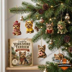 Yorkshire Terrier Everyday 24 Acrylic Ornament Advent Calendar 2026 - photo 2
