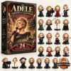 Adele Iconic Show 2026 Advent Calendar - front box with 24 figurines