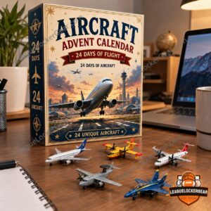Aircraft 24 Days of Flight Advent Calendar 2026 - assortment of propeller and military aircraft