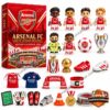 Arsenal FC North London Heritage 2026 Advent Calendar - box and themed contents displayed