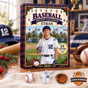 Baseball 2026 Personalized 24 Charms Advent Calendar - photo 6