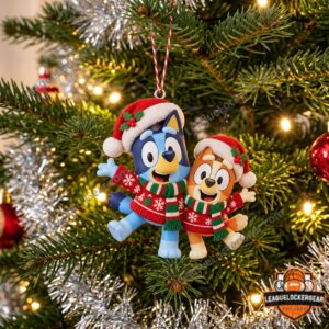 Bluey and Bingo Christmas 2026 Figure Ornament - photo 2