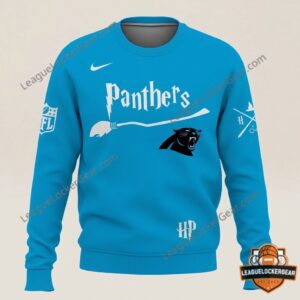 Carolina Panthers Harry Potter Night 2026 Sweatshirt - front design with panther logo