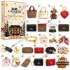 Coach Holiday 24 Days of Surprises Advent Calendar 2026 - front view with accessory assortment