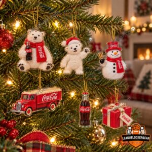 Coca-Cola Christmas Polar Bears 2026 Advent Calendar - polar bear figurine assortment
