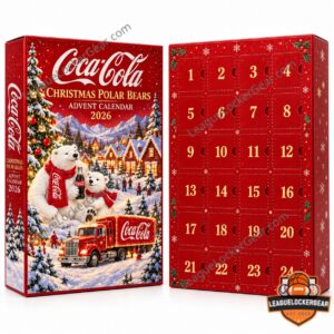 Coca-Cola Christmas Polar Bears 2026 Advent Calendar - Santa and snowman figures