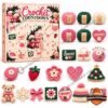 Crochet Christmas 2026 Advent Calendar - box and crocheted contents displayed