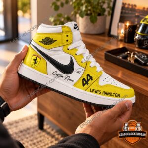 Custom Lewis Hamilton Scuderia Ferrari Sneaker - photo 2