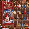 Fender 80th Anniversary Holiday Advent Calendar 2026 - front box with guitar ornaments