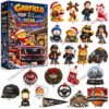 Garfield x Cadillac 2026 Christmas Advent Calendar - front box and numbered holiday collectibles