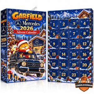 Garfield x Mercedes-Benz 2026 Christmas Advent Calendar - numbered character assortment