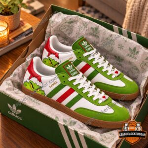Grinch Christmas 2026 Samba Shoes - photo 3