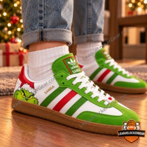 Grinch Christmas 2026 Samba Shoes - photo 4