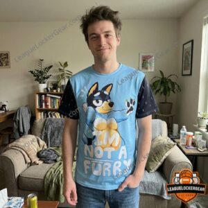 I'm Not A Furry Bandit Heeler Bluey T-Shirt - photo 3
