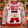 Jingle My Bells Naughty Butt Ugly Christmas Sweater 2026 - full front view