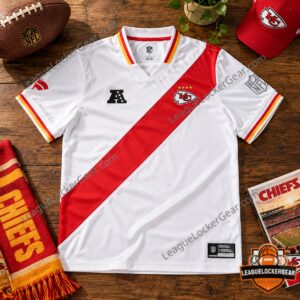 Kansas City Chiefs Football x Football White Sash Jersey - photo 3