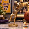 Los Angeles Lakers Luka Doncic Bobblehead Figure Giveaway 2026 - front three-quarter view on labeled display