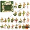Matcha 2026 Advent Calendar - box front with 24 numbered doors and charm collection