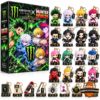 Monster Energy x Hunter x Hunter 2026 Advent Calendar - box with the full set of character keychain designs