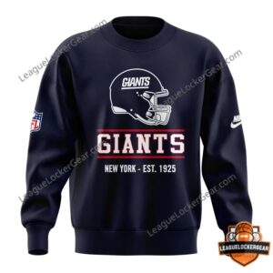 New York Giants Football Helmet Graphic Sweatshirt - photo 2