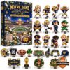 Notre Dame Fighting Irish Football 2026 Advent Calendar - box with the full lineup of player and team designs