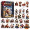 Nutcracker Adventure and Travel 2026 Advent Calendar - box and collectible ornament designs